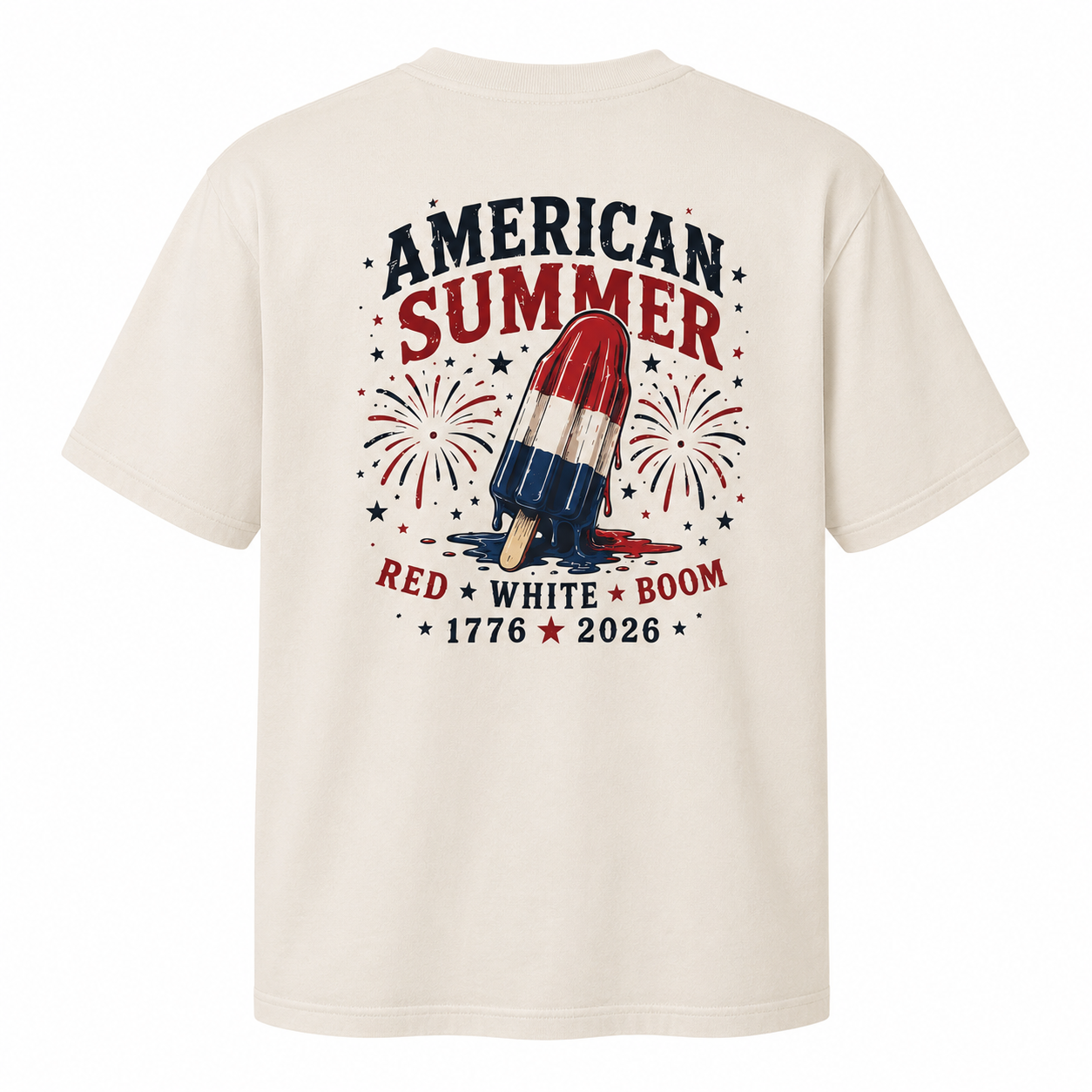 Fish Hook Rocket Pop Tee – American Summer