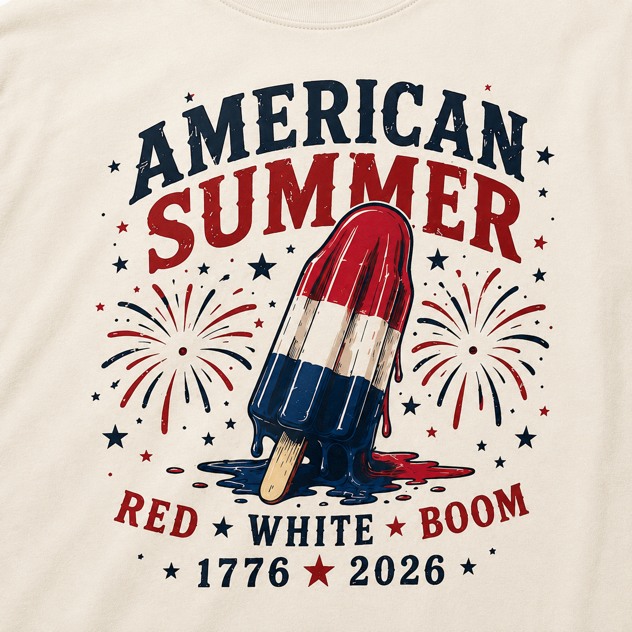 Fish Hook Rocket Pop Tee – American Summer
