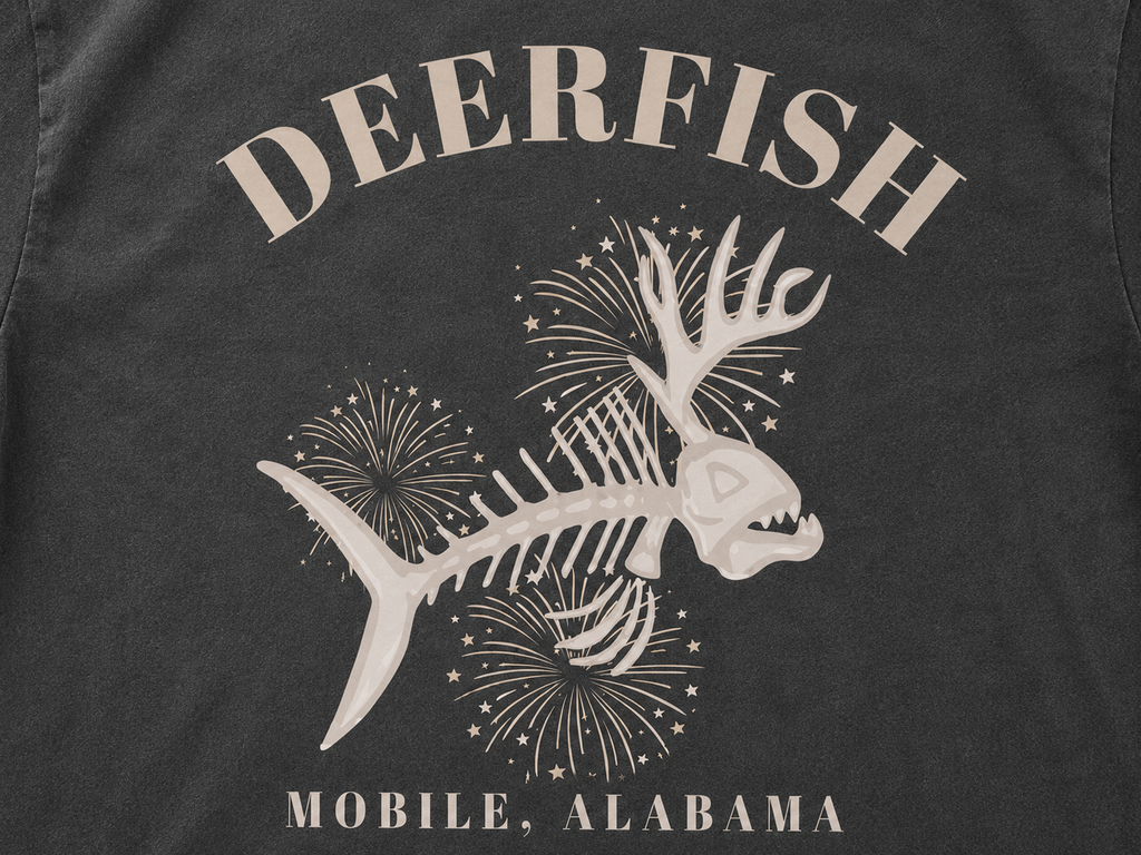 Fireworks Deerfish Tee