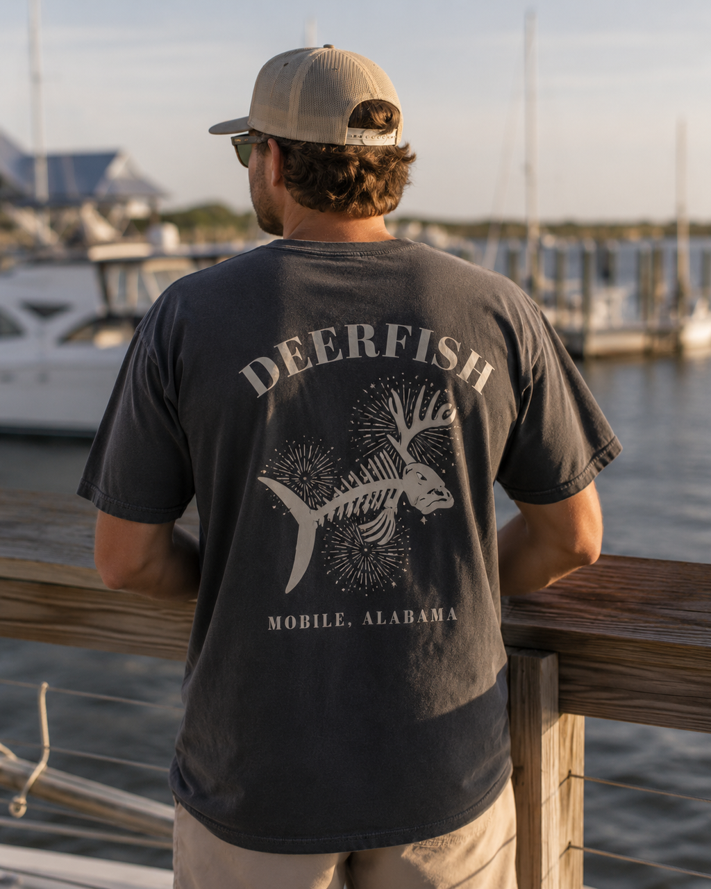 Fireworks Deerfish Tee